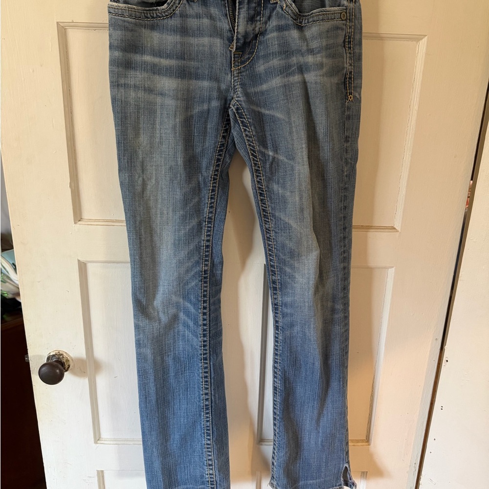BKE Straight Fit Blue Jeans